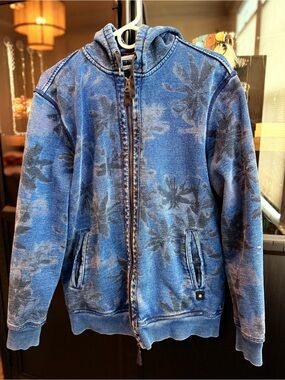 Madison Supply palm tree hoodie, labeled XL, fits Men’s Medium